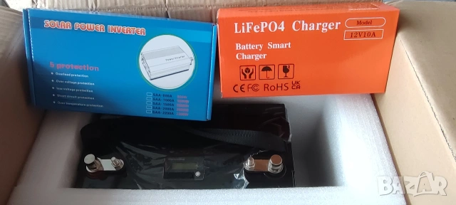 Акумулатор/батерия LiFePo4 Varicore 180ah + зарядно и инвертор , снимка 6 - Къмпинг осветление - 52272697