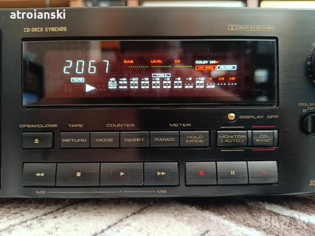 Pioneer CT-S610 Stereo Cassette deck, снимка 13 - Декове - 49915756