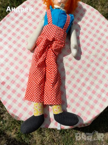 Стара кукла,клоун #6, снимка 4 - Антикварни и старинни предмети - 34063544