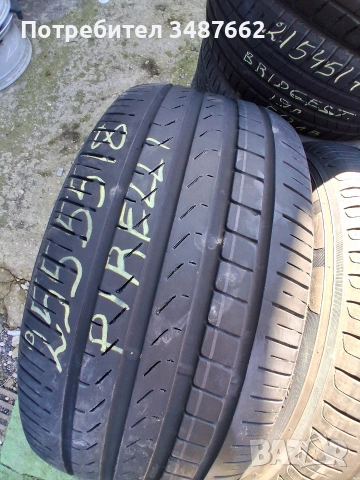 255 55 18 PIRELLI 4броя летни , снимка 2 - Гуми и джанти - 53665574