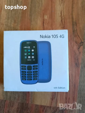 НОВ НЕИЗПОЛЗВАН телефон Nokia 105 4G, снимка 5 - Nokia - 50555710