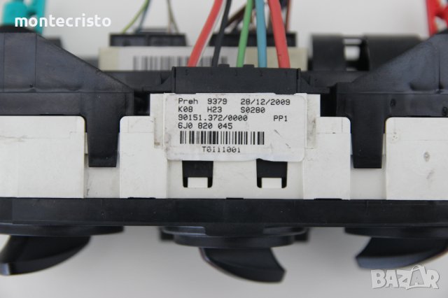 Панел климатик Seat Ibiza IV (2008-2012г.) 6J0 820 045 / 6J0820045 / Сеат Ибиза управление климатик, снимка 5 - Части - 41731520