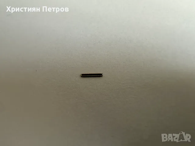 Конектор / Букса 40 pin на лентов кабел мъжки за Samsung Galaxy A34, снимка 2 - Резервни части за телефони - 47584051