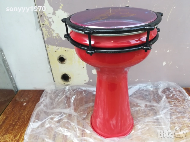 RED BASS-ГОЛЯМА ЧЕРВЕНА ТАРАМБУКА С БОЛТОВЕ 2208251112LCHERY, снимка 5 - Ударни инструменти - 51451060