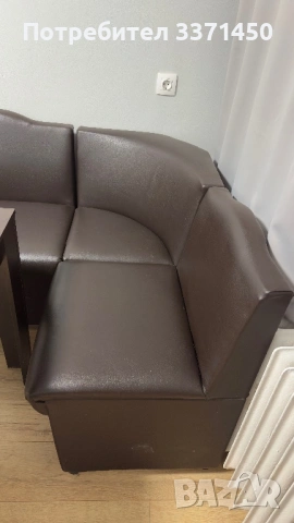 Кухненски ъгъл с маса, снимка 3 - Дивани и мека мебел - 53332124