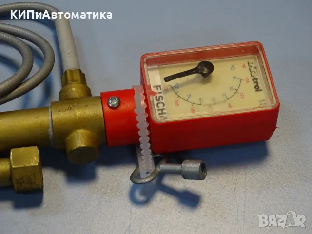 терморегулатор Fischer Spiral-Trol Type 121 40/105°C temperature controller, снимка 5 - Резервни части за машини - 56359212