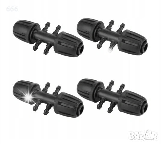 Комплект 8 редуциращи муфи 16мм за адаптер 4/7, POM, 10x4,5x3см