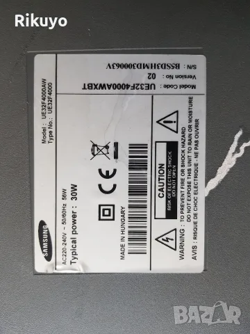 Телевизор Samsung UE32F4000 на части BN41-01955А, снимка 2 - Части и Платки - 56273004