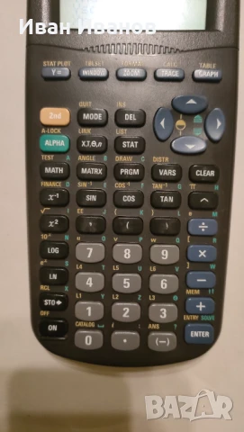 Графичен калкулатор Texas Instruments TI-83, снимка 4 - Друга електроника - 50775423