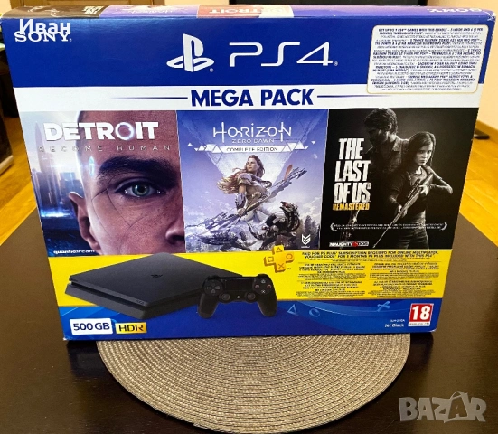 PlayStation 4 Slim 500gb, снимка 8 - PlayStation конзоли - 53180836