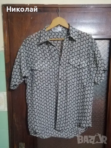 Продавам модна мъжка риза, снимка 2 - Ризи - 49361970