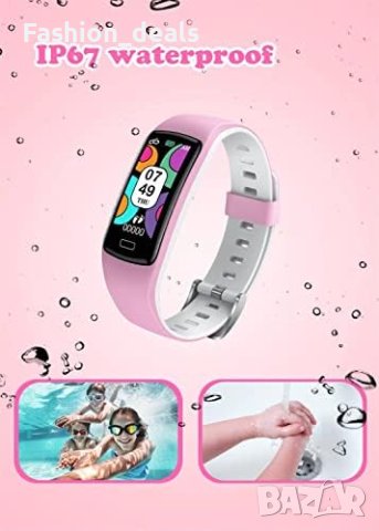Нов Смарт часовник за фитнес тракер/Спорт Подарък Момичета, снимка 2 - Смарт гривни - 41597534