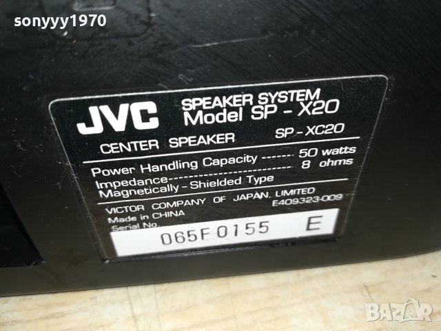 JVC-ЦЕНТЪР И 2 КОЛОНИ-ВНОС SWISS 2507231008, снимка 15 - Тонколони - 41650828