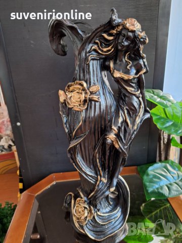 Луксозна статуетка ваза момиче, снимка 4 - Вази - 41746691
