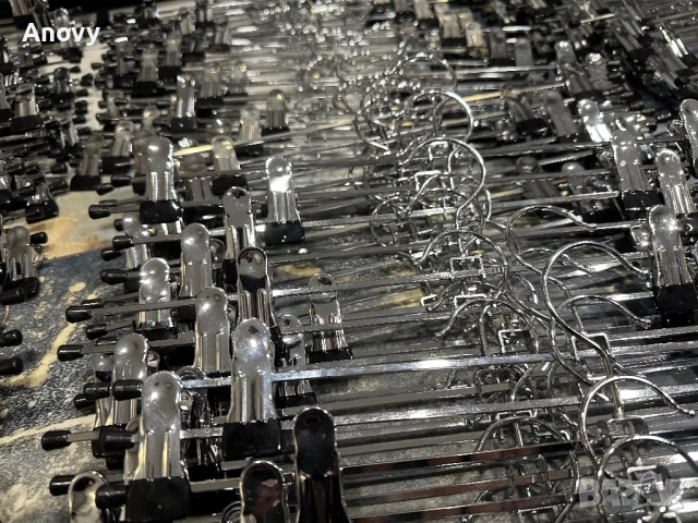 Метални закачалки 690 броя по 0,60 стотинки, снимка 3 - Оборудване за магазин - 52453471