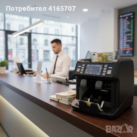 Многовалутна машина за броене на банкноти с детекция за фалшиви банкноти, снимка 4 - Друга електроника - 53646822