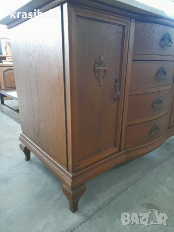 Скрин с мраморна плоча внос Германия , снимка 10 - Шкафове - 35999024