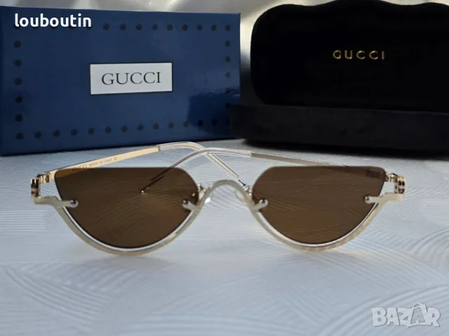GUCCI 1:1 дамски слънчеви очила 3 цвята, снимка 13 - Слънчеви и диоптрични очила - 48030118