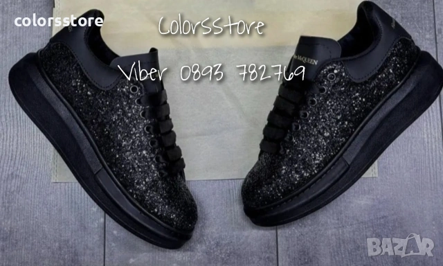 Черни кецове Alexander McQueen-BR- VS3