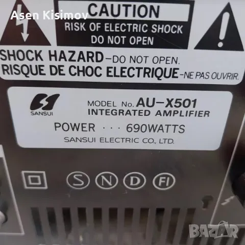 sansui au-x501, снимка 6 - Ресийвъри, усилватели, смесителни пултове - 50100913