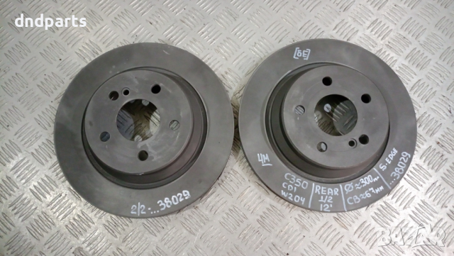 Задни дискове Mercedes C350 CDI W204 2012г.	