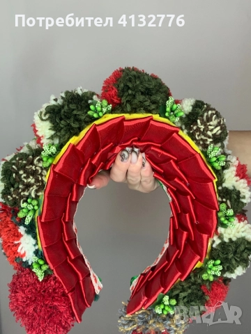 Диадема ръчно изработена, снимка 3 - Шноли, диадеми, ленти - 52346723