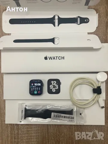 Apple watch SE Space Gray 44mm, снимка 4 - Смарт часовници - 48802164