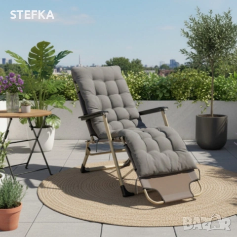 Шезлонг 65€, снимка 3 - Градински мебели, декорация  - 53814705