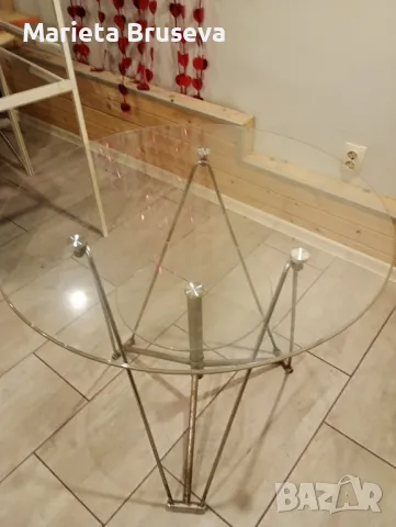 стъклени маси, снимка 4 - Маси - 49538163