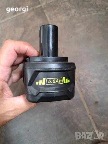 батерия за Ryobi 18V One Plus 5,5A/h, снимка 5 - Външни батерии - 55876877
