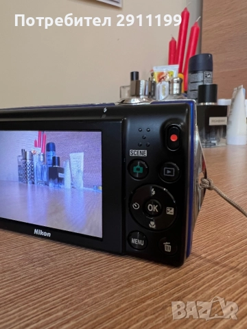 Фотоапарат Nikon 12,2Mp (+подаръци), снимка 5 - Фотоапарати - 52106876