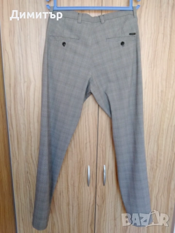 Мъжки панталон JACK & JONES slim fit elastan, снимка 5 - Панталони - 53658640