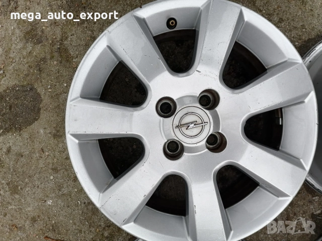 4 бр. джанти за Opel 4X 100 mm 15 цола, снимка 2 - Гуми и джанти - 53806878