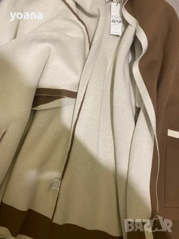 Стилно почно с качулка, снимка 3 - Якета - 47842597