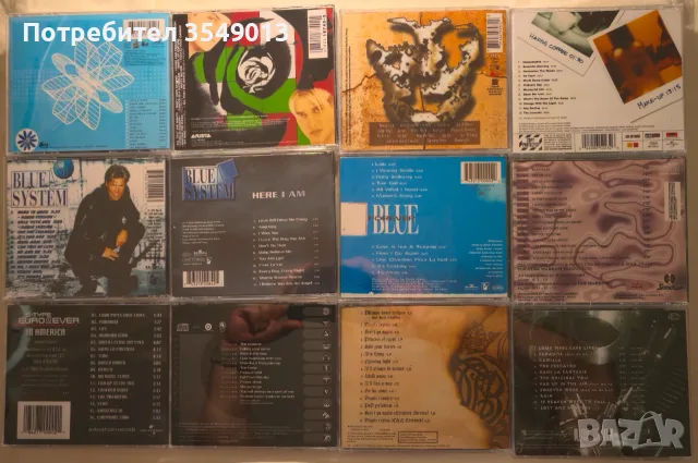 cd / цд компакт дискове - нови - Ace Of Base/Blue System/E-type/Corona, снимка 2 - CD дискове - 55951702