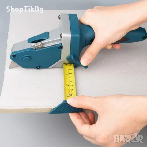 Многофункционален инструмент за рязане на гипсокартон с вградена ролетка 5м, снимка 11 - Други инструменти - 48926330