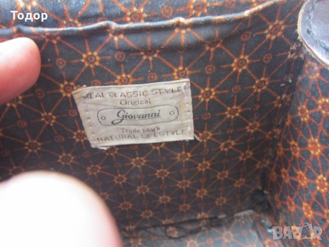 Италианска кожена чанта , снимка 6 - Чанти - 36036027