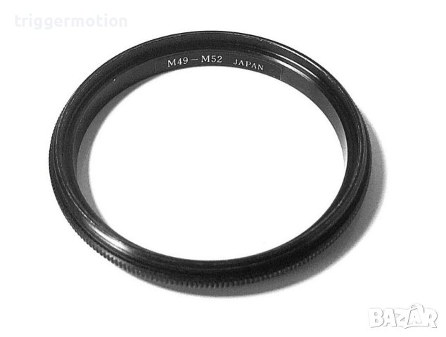  M49 - M52 Двойно-съединителен адаптор мъжки към мъжки за обектив M49-M52 външна резба