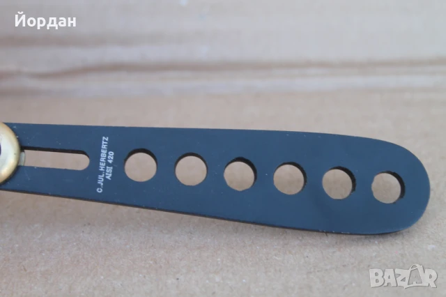 Немска ножка за забиване ''C.Herbertz AISI 420'', снимка 10 - Колекции - 50524031