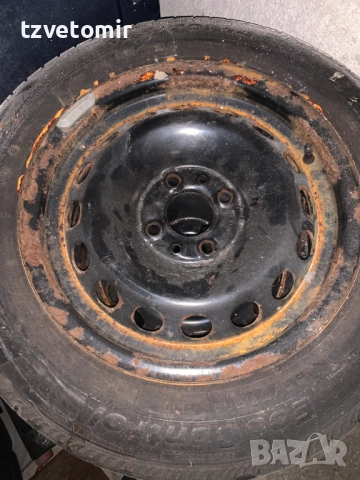 гуми с джанти 165/70/14, снимка 2 - Гуми и джанти - 52947297