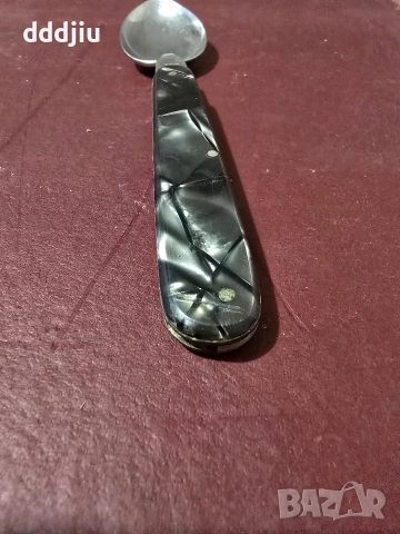 Сгъваема лъжица Петко Денев , снимка 7 - Антикварни и старинни предмети - 52688861
