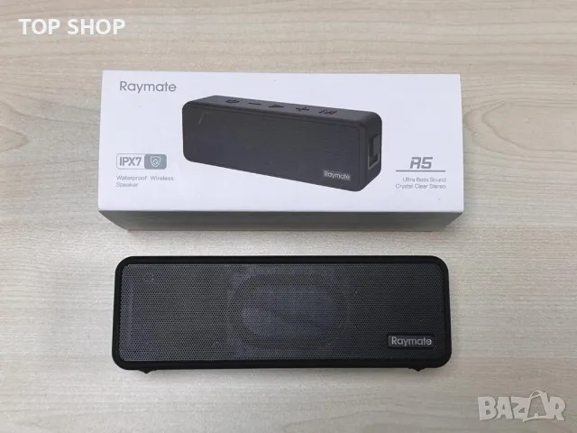 Висококачествена мощна колона Raymate R5 IPX7, снимка 15 - Bluetooth тонколони - 48507729