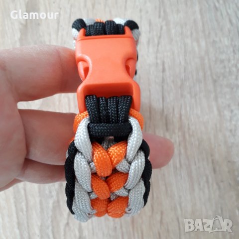 Паракорд гривна за мъже/18/19см/, снимка 5 - Гривни - 34204092