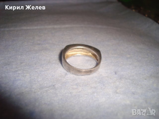 SEZGIN СРЕБЪРЕН АРТ ПРЪСТЕН МАРКОВ СЕЗГИН 925 СРЕБРО925 ОКСИДИРАН ЮВЕЛИРНА БУТИКОВА ИЗРАБОТКА 25968, снимка 10 - Пръстени - 35950931