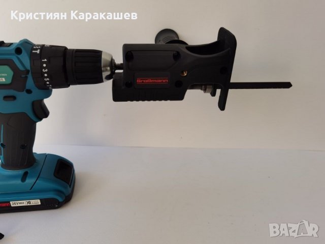 Приставка - трион GROSSMAN за винтоверт и бормашина, снимка 2 - Други инструменти - 38870650