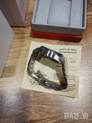 Нов часовник"Jacques Farel", снимка 7 - Мъжки - 52010188