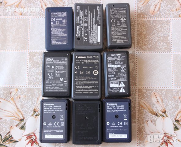 Зарядно Canon, Lumix, Nikon, Sony, Konica Minolta, снимка 2 - Батерии, зарядни - 40374031