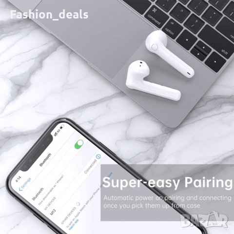 Намалени Безжични слушалки Спортни с кутия за зареждане Earbuds IPX7, снимка 6 - Bluetooth слушалки - 33788498