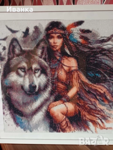 Нови диамантени гоблени в рамка , снимка 2 - Гоблени - 52390505