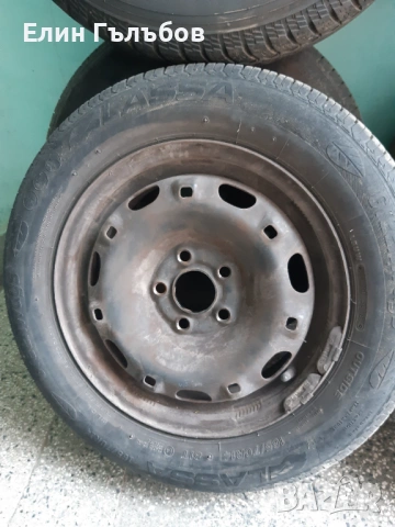 Гуми (летни) LASSA 6 броя комплект с железни джанти , снимка 3 - Гуми и джанти - 53284904